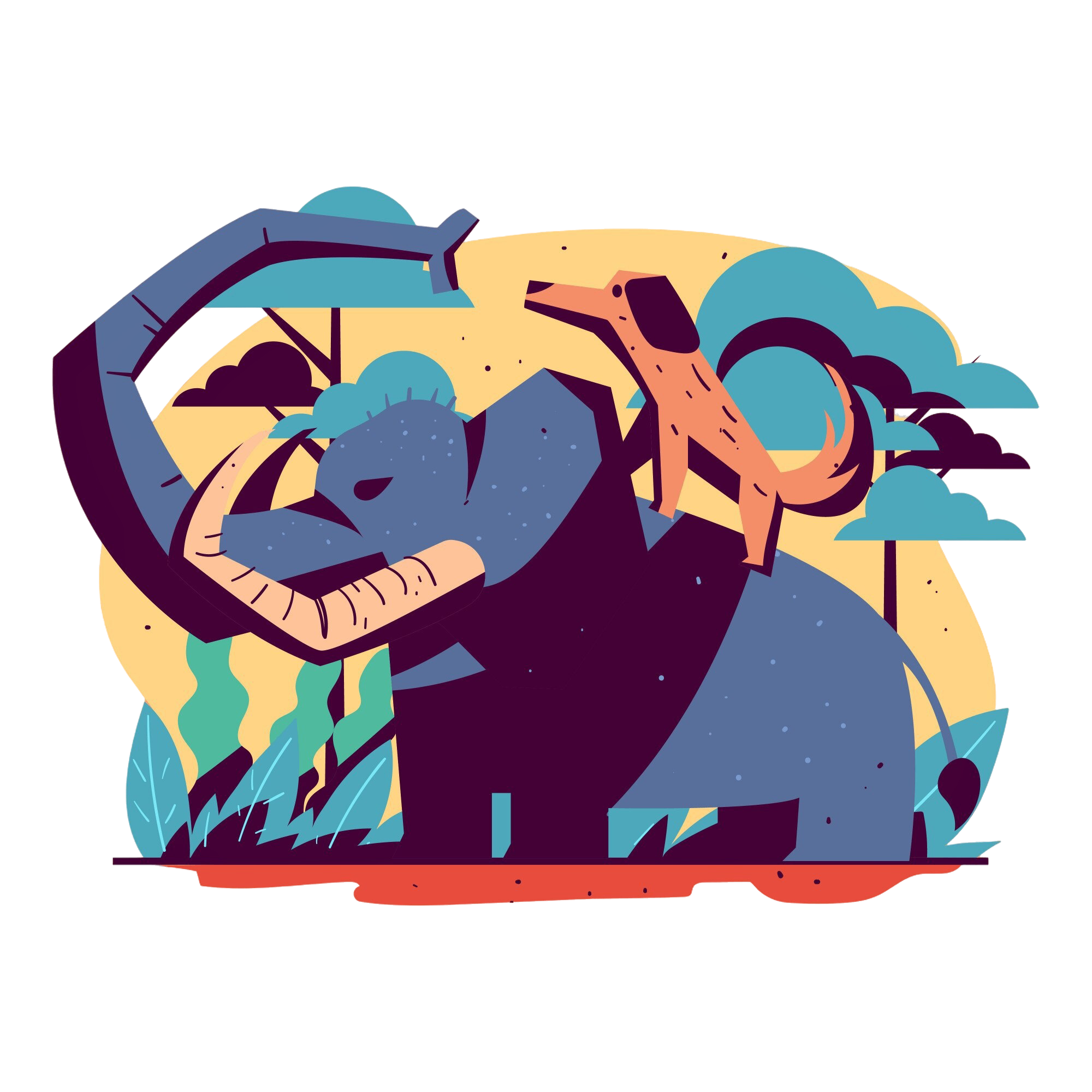 Vector Portfolio Back